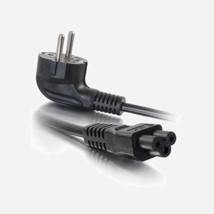 C2G Cordon Alimentation EU 3m CEE 7/7 vers IEC 60320-C5, 250V 3A, Noir - Réf. 80608 - Connecteurs Mâle/Mâle, AWG 18 - Miniature 1