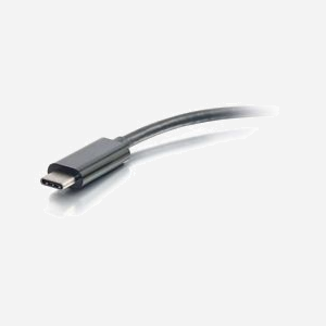 C2G 82408 Station d'accueil USB 3.2 Gen 1 Type-C Noir : 1x USB Type-C (60W Power Delivery), 1x RJ-45 Gigabit Ethernet, Boîtier PVC, 0-45°C - Miniature 3