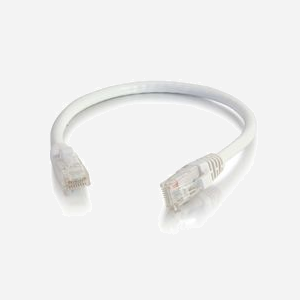 C2G Câble Réseau Cat5e U/UTP (UTP) 3m Blanc - RJ-45 Mâle vers RJ-45 Mâle, Contacts Or, PVC, AWG24, 350 MHz - Réf: 83264 - Miniature 2