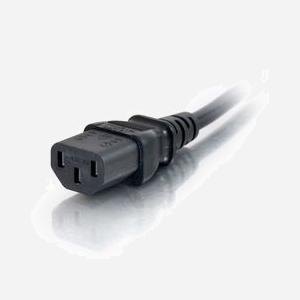 C2G Cordon Alimentation 2m BS 1363 vers IEC320C13, AWG 16, Noir, Réf. 88513 - Connecteur Mâle BS 1363 vers Connecteur Femelle C13 - Miniature 3