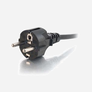 C2G Cordon Alimentation 2m IEC320C13 vers CEE7/7 AWG16 Noir - Connecteur Mâle/Femelle - Coupleur C13 - Poids 207g - Miniature 4