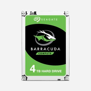 Seagate Barracuda HDD 4To 7200RPM 256Mo 3.5" SATA III 6Gb/s, 190MiB/s soutenu, 5/12V, 4096 bytes/secteur, PC, ST4000DMA04 - Miniature 1
