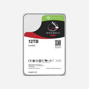 Seagate IronWolf NAS HDD 12To 3.5" SATA III 6Gb/s, 7200RPM, 256Mo Cache, Charge 180To/an, MTBF 1M heures, Consommation 7.8W, Ref ST12000VN0008 - Miniature 2