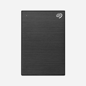 Seagate One Touch 2To Disque Dur Externe Micro-USB B USB 3.2 Gen 1 Boîtier Aluminium Noir (78x114.8x11.7mm, 148g, exFAT, Windows/macOS)