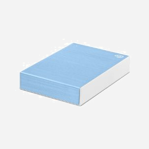 Seagate One Touch STKY1000402 Disque Dur Externe 1To 2.5" USB 3.2 Gen 1 Bleu, Boîtier Aluminium, Micro-USB B, 80x115.3x20.9mm, 268g - Miniature 4