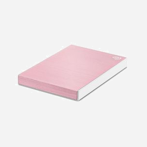 Seagate One Touch STKY2000405 - Disque Dur Externe 2To 2.5" USB Type-C 3.2 Gen 1 Boîtier Aluminium Or Rose/Blanc, AES 256-bit - Miniature 4