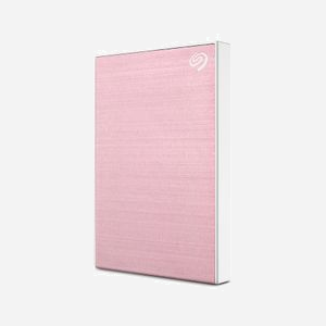 Seagate One Touch STKY2000405 - Disque Dur Externe 2To 2.5" USB Type-C 3.2 Gen 1 Boîtier Aluminium Or Rose/Blanc, AES 256-bit - Miniature 2