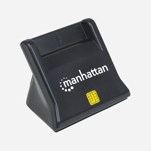 Manhattan Lecteur Cartes à Puce Interne USB 2.0 Noir, Support SIM, Câble 0.86m, Compatible Windows/macOS/Linux, Ref 102025 - Miniature 2