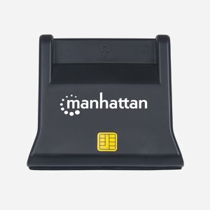 Manhattan Lecteur Cartes à Puce Interne USB 2.0 Noir, Support SIM, Câble 0.86m, Compatible Windows/macOS/Linux, Ref 102025 - Miniature 3