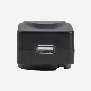 Manhattan 102155 : Chargeur secteur USB 2.0 5W, 5V/1A - Entrée 100-240V, fiches AU/EU/UK/US, Noir - Certifié CE/FCC/RoHS - Miniature 3