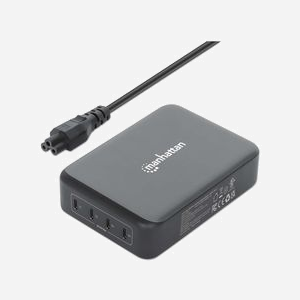 Manhattan 102667 : Chargeur Secteur 240W - 4 Ports USB-C Power Delivery 3.1 (140W max/port) - Compatibilité Téléphone, Tablette, Ordinateur Portable - Miniature 4