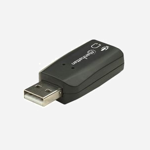 Manhattan 150859 Carte Son Externe USB 5.1 Virtual Surround, Entrée Micro, Sortie Audio 3.5mm, Compatible Windows/macOS, Noir - Miniature 4