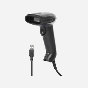 Manhattan 153997 Lecteur Code Barre 1D/2D LED Noir USB - Résolution 1D 0.1mm, 2D 0.17mm, Distance de lecture 32cm, Câble 1.4m