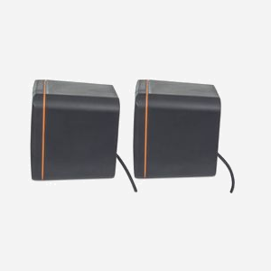 Haut-parleurs Manhattan 161435 Noir 2.0 USB 6W RMS, 90-20000Hz, Impédance 4 Ohm, connecteur 3.5mm, câbles USB inclus, 90x90x82.5mm - Miniature 5