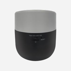 Manhattan 165051 Haut-parleur Portable 3W Noir/Gris, Bluetooth 5.0, 70-20000Hz, MicroSD, Batterie 300mAh, Autonomie 3h, Micro-USB - Miniature 4