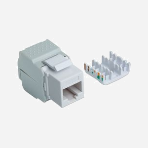 Intellinet 167062 Module Keystone RJ-45 Femelle Cat6 U/UTP Blanc, Contacts Nickel, AWG 22/26, -40°C à 80°C, EIA/TIA, UL, 30g - Miniature 2
