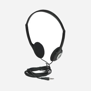 Manhattan 177481 Écouteurs Arceau Filaire Noir, Supra-aural 20-20000Hz, 32 Ohm, 100dB, Jack 3.5mm, Câble 2.2m, 80mW, Certifié CE/FCC/WEEE/RoHS