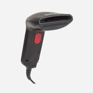 Manhattan 178488 Lecteur Code Barre Portable 1D CCD, Résolution 0.127mm, Distance 60mm, 100 scans/sec, Interfaces USB/RS-232/Clavier, Câble 1.5m - Miniature 2