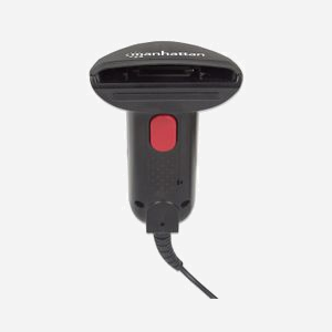 Manhattan 178488 Lecteur Code Barre Portable 1D CCD, Résolution 0.127mm, Distance 60mm, 100 scans/sec, Interfaces USB/RS-232/Clavier, Câble 1.5m - Miniature 3