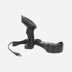 Manhattan 178495 : Lecteur Code Barre 1D CCD Bluetooth 2.1+EDR, Portée 80m, 500 scans/s, Résolution 0.1mm, Batterie Li-Ion 1100mAh, Noir - Miniature 3