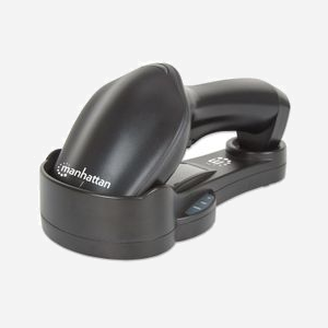 Manhattan 178495 : Lecteur Code Barre 1D CCD Bluetooth 2.1+EDR, Portée 80m, 500 scans/s, Résolution 0.1mm, Batterie Li-Ion 1100mAh, Noir - Miniature 5
