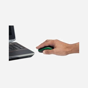 Souris Optique sans Fil Manhattan 179393, 1000 DPI, RF 2.4GHz, 3 Boutons, Ambidextre, Noir/Vert, Portée 10m, Pile AA, Windows/macOS, Certification CE/FCC/WEEE - Miniature 5