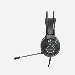 Manhattan 180696 Casque Gaming Filaire Arceau USB Type-A Noir, Haut-parleurs 40mm, 20-20000Hz, Micro Boom 50-10000Hz, PC/PS4/PS5/Switch, 2m - Miniature 4