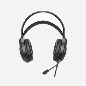 Manhattan 180696 Casque Gaming Filaire Arceau USB Type-A Noir, Haut-parleurs 40mm, 20-20000Hz, Micro Boom 50-10000Hz, PC/PS4/PS5/Switch, 2m - Miniature 2