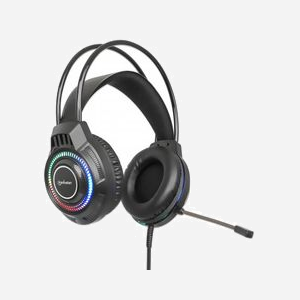 Manhattan 180696 Casque Gaming Filaire Arceau USB Type-A Noir, Haut-parleurs 40mm, 20-20000Hz, Micro Boom 50-10000Hz, PC/PS4/PS5/Switch, 2m - Miniature 3