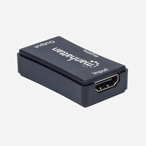Manhattan 207621 Répéteur AV 4K HDMI 6 Gbit/s - Résolution 4096x2160 60Hz, portée 40m, connectique filaire USB Micro-B, HDCP, câbles Micro-USB inclus - Miniature 2