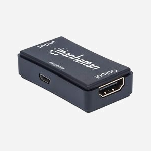 Manhattan 207621 Répéteur AV 4K HDMI 6 Gbit/s - Résolution 4096x2160 60Hz, portée 40m, connectique filaire USB Micro-B, HDCP, câbles Micro-USB inclus - Miniature 5
