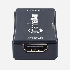 Manhattan 207621 Répéteur AV 4K HDMI 6 Gbit/s - Résolution 4096x2160 60Hz, portée 40m, connectique filaire USB Micro-B, HDCP, câbles Micro-USB inclus - Miniature 3