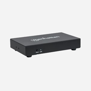 Manhattan 207829 Émetteur AV 1080p via Cat6 (jusqu'à 80m) HDMI 1.3, HDCP, 1.65Gbit/s, Boîtier Métal, avec Adaptateur Secteur et Kit de Montage - Miniature 5