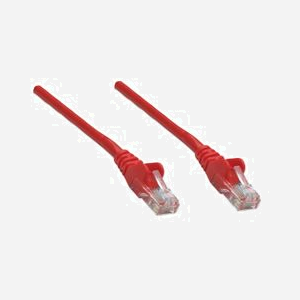 Intellinet 319843 Câble Réseau Cat5e U/UTP (UTP) Rouge 5m Connecteurs RJ-45 Plaqué Or, Blindage et PVC, 350 MHz, RoHS - Miniature 3