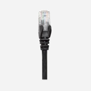 Câble Réseau Intellinet 320740 Cat5e U/UTP (UTP) Noir 1m RJ-45 Mâle/Mâle, Contacts Or, Blindé, PVC, 350MHz - Miniature 4