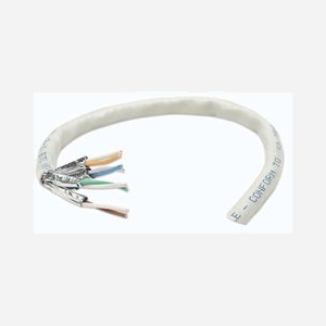 Câble Réseau Intellinet Cat6 S/FTP (S-STP) 305m Gris, Conducteurs Cuivre, AWG23, Contacts Or, Blindage Connecteur Aluminium, Certification UL - Miniature 2