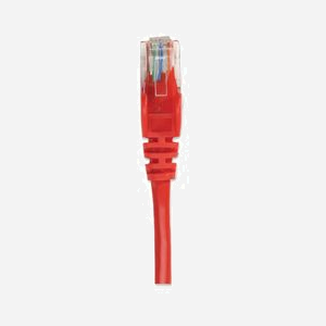 Intellinet 342162 Câble Réseau 2m Cat6 U/UTP (UTP) Rouge, Connecteurs RJ-45 Mâle Plaqué Or, CCA, Protection Anticoupure, EIA/TIA - Miniature 3