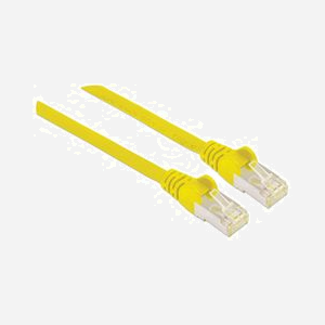 Intellinet Câble Réseau Cat6a S/FTP 3m RJ-45 Contacts Or 10Gbps 500MHz LSZH Jaune - AWG28 Blindage Connecteur Aluminium GHMT - Miniature 2