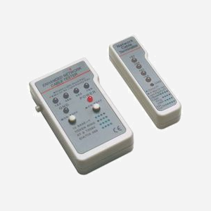 Intellinet 351898 - Testeur de câble réseau UTP/STP RJ-11/RJ-45, Alimentation pile 9V, 90x25x105mm, Gris/Blanc - Miniature 2