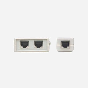 Intellinet 351898 - Testeur de câble réseau UTP/STP RJ-11/RJ-45, Alimentation pile 9V, 90x25x105mm, Gris/Blanc - Miniature 5