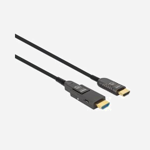 Manhattan 355520 - Câble HDMI 30m, HDMI Type A (Standard) vers HDMI Type D (Micro), 18 Gbit/s, ARC, HDCP 2.2, Contacts Or, Noir - Miniature 2
