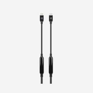 Manhattan Câble USB-C vers USB-C 3.2 Gen 2 (3.1 Gen 2) 3m Noir, Contacts Or, Blindage Aluminium, AWG 30/22, Diamètre 6.2mm - Miniature 4