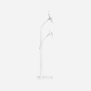 Manhattan 406345 Support Tablette/UMPC 7.9"-11" Blanc, Ajustable en Hauteur et Largeur, Inclinaison 20° à -110°, Rotation 360°, Acier/Plastique - Miniature 4