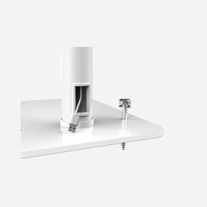 Manhattan 406352 Support Tablette/UMPC 7.9"-11" Blanc, Rotation 360°, Inclinaison 20°- -110°, Longueur Ajustable 129-181mm, Plastique/Acier, 2.4kg - Miniature 5