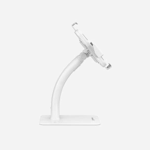 Manhattan 406352 Support Tablette/UMPC 7.9"-11" Blanc, Rotation 360°, Inclinaison 20°- -110°, Longueur Ajustable 129-181mm, Plastique/Acier, 2.4kg - Miniature 2
