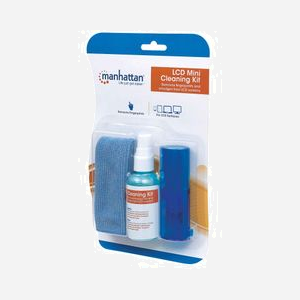 Manhattan Kit Nettoyage Écran LCD/TFT/Plasma 421010 : Solution 60ml, Chiffon Microfibre, Brosse, pour Écrans & Appareils Électroniques, -10°C à 50°C - Miniature 3