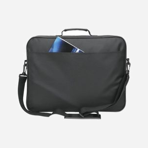 Manhattan 439992 Malette pour Ordinateur Portable 17.3" (43.9cm), Noir, Tissu Polyester, Poche Avant/Latérale, Sangle d'épaule Amovible, 432x326x72mm, 480g - Miniature 5