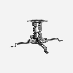 Manhattan 461184 Support Projecteur Plafond Noir, Charge 13.5kg, Rotation 360°, Inclinaison +/-15°, 320x150x320mm - Miniature 2