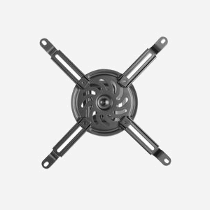 Manhattan 461184 Support Projecteur Plafond Noir, Charge 13.5kg, Rotation 360°, Inclinaison +/-15°, 320x150x320mm - Miniature 4