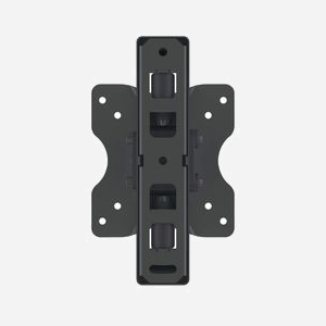 Manhattan 461382 Support Mural Orientable Noir pour Écran 13"-27" (33-68.6cm) VESA 75x75/100x100 Acier Charge Max 20kg Inclinaison -12°/+5° - Miniature 3